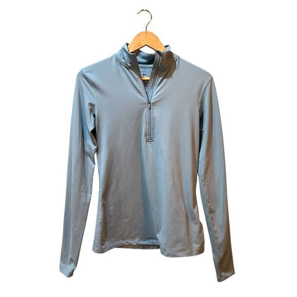 Nike Dri Fit Medium Blue Athletic Jacket Pullover - Picture 6 of 8